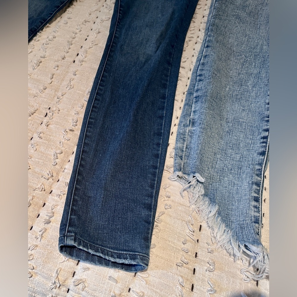 5 PAIR of New York & Co Women SCULPTING skinny jeans!  Sz 6 Tall!! Butt forming - Picture 15 of 16